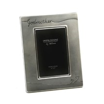 Silver Plated Godmother Photo Frame - Godmother Gift  - £21.63 GBP