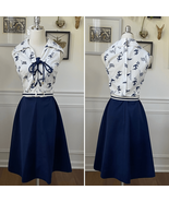 Vintage 70s Jerell of Texas Nautical A-line Dress XS - $67.92 CAD