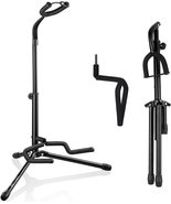 5Core Musician&#39;s Gear Electric, Acoustic and Bass Guitar Stand Black GSH HD - £12.76 GBP