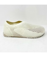 OTZ Shoes Espadrille Knit Textile White Womens Slip On Casual Shoes 7424... - $34.23 CAD