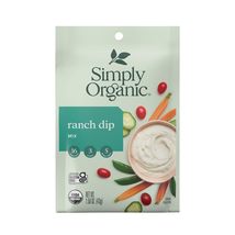 Simply Organic Dip Mix, Ranch, 1.5 oz - £6.12 GBP