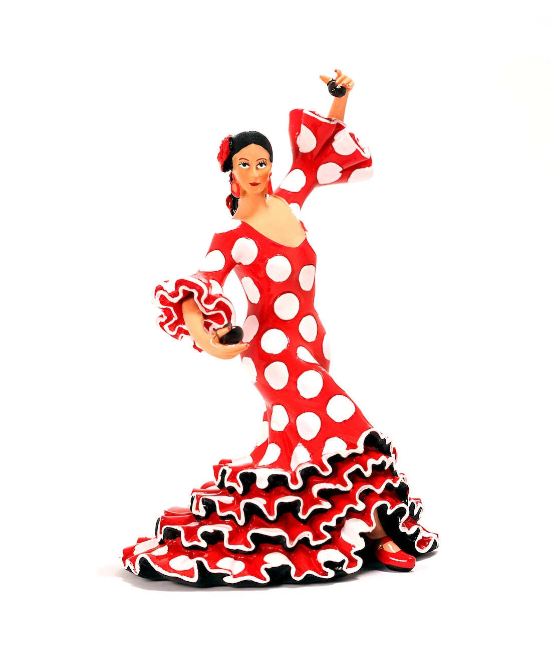 Barcino Designs Classic Mosaic Flamenco Dancer Dress Red Item image 4
