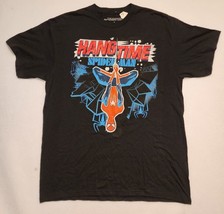 The Amazing Spider-Man Hang Time Black T-Shirt Size Large - £11.43 GBP