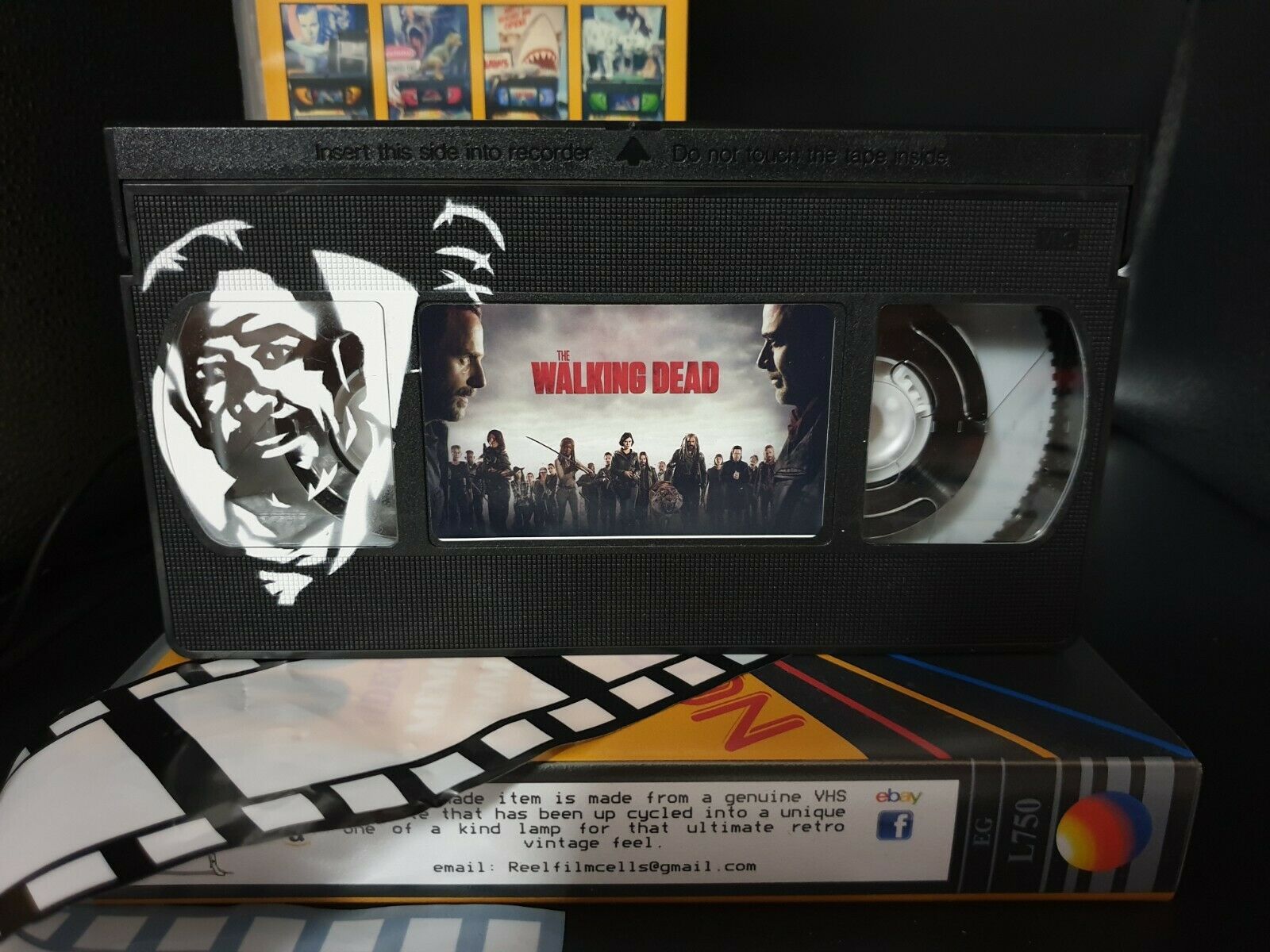 Retro VHS Lamp,Creepshow 2,Night Light!Amazing Gift Idea For Any Movie Fan. Item image 10