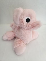 Manhattan Toy Floppies Pink Elephant Plush Stuffed Animal Baby Toy Large Eyes - $13.84