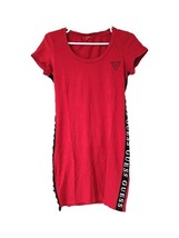 Guess Los Angeles Burgundy Red Bodycon Mini Dress Short Sleeve  - Women&#39;s Size L - £23.98 GBP