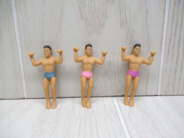 Drinking Buddies Beverage Glass Markers Game Pieces set men in bikini pi... - $3.91