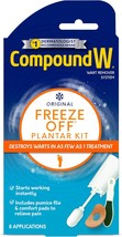 Compound W Freeze Off Plantar Wart Remover Kit, 8 Applications,1 Count (... - $28.99