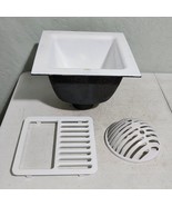Zurn FD2375-PO3 12”x12” Cast Iron Floor Sink w/3” Push-On Conn w/6” Sump... - $1,379.87 MXN