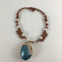 Disney Moana Magical Seashell Necklace Heart Of Te Fiti Pendant Toy Cosplay - £11.70 GBP