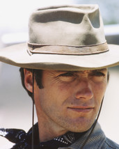 Clint Eastwood In Rawhide As Rowdy Yates Wearing Stetson Looking To Side 16X20 C - £55.02 GBP