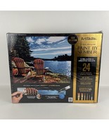 ArtSkills Premium Paint by Number Kit  2-pack Lakeside Serenity Calm Ref... - $66.12 CAD