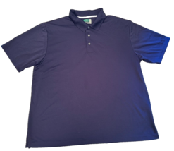 Ben Hogan PerformancePOWERAIR Men&#39;s Golf/Polo Shirt navy blue  2XL XXL Polyester - £11.96 GBP