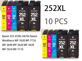 epson 252xl compatible printer WF3620 WF3640 WF-7620 WF-7710 WF-7720 rep... - £11.93 GBP+
