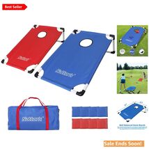 Versatile Cornhole Game Set with Quick Assembly - Ideal for Parties &amp; Ta... - $76.18
