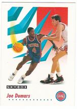 G) 1991-1992 Skybox Basketball Trading Card Joe Dumars #81 - $0.98