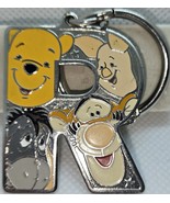 Letter &quot;R&quot; Disney Keychain Winnie Pooh + Friends Souvenir Initial Keyrin... - $27.23 CAD