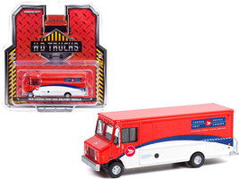 2019 Mail Delivery Vehicle Canada Post Red White w Blue Stripes H.D. Trucks Seri - £20.36 GBP