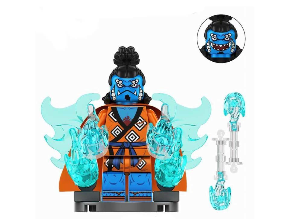 Minifigure Jinbe One Piece Cartoon Tv Show Anime US Seller - $7.98