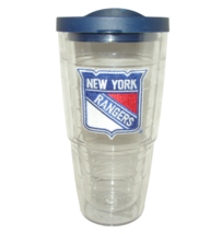 Tervis Tumbler 24OZ New York Rangers Nhl Hockey Double Wall Insulated Travel Lid - £21.28 GBP