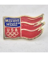 Maxwell House Olympic Pin Flag USA patriotic Coffee - £9.42 GBP