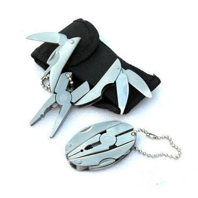 House Home Stainless Steel Outdoor Portable Multitool Pliers A Keychain Screwdri - £19.65 GBP