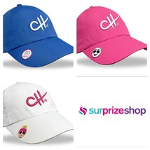 Surprizeshop Lady Golfer Charlie Hull Golf Cap. Pink, White or Blue. - $26.12