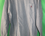 Ralph Lauren Polo Long Sleeve Gray Shirt Size Men&#39;s Large - $24.74