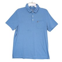 Vineyard Vines Edgartown Polo Shirt, Men&#39;s S Blue Striped Pima Cotton Co... - $40.69 CAD