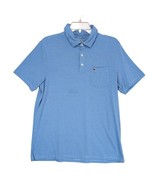 Vineyard Vines Edgartown Polo Shirt, Men&#39;s S Blue Striped Pima Cotton Co... - $30.00