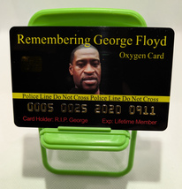 Funny Fake Bankcards (GEORGE FLOYD MEMORIAL CARD) 8 Pack, Free Shipping - $24.99