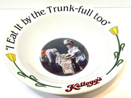 Vintage Kelloggs Cereal Bowl 1996 I Eat It By The Trunk Full Too 1st In Series - £11.85 GBP