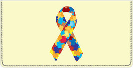 Autism Awareness Leather Checkbook Cover - £18.51 GBP
