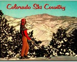 Colorado Ski Country Rocky Mountains CO UNP Unused Chrome Postcard I6 - $3.91
