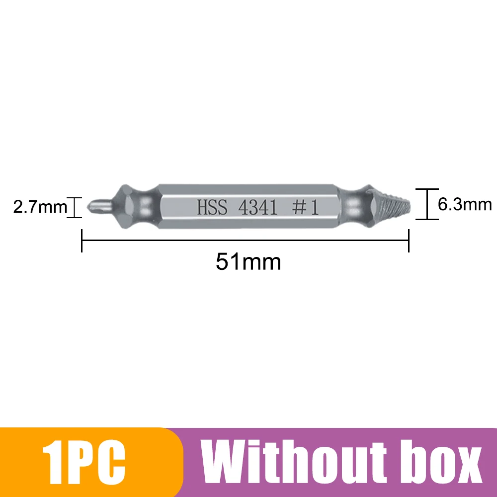 Damaged Screw Extractor Drill Bit Set St Broken Screw Bolt Remover Extra... - $164.69