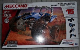 MECCANO Off-road Rally Buggy Tout Terrain Makes 15 Models 242 pieces - £16.03 GBP