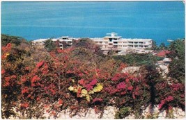 Postcard Overlooking Montego Beach Hotel Montego Bay Jamaica West Indies - £6.30 GBP