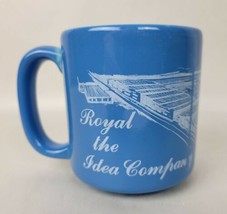 Vintage Royal China Blue Factory Souvenir Coffee Mug Royal Idea Company - £69.91 GBP