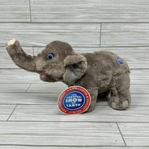 Ringling Bros. Barnum &amp; Bailey Circus Elephant Plush 9” Stuffed Animal 2001 - £17.69 GBP