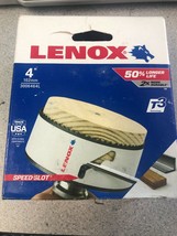LENOX 3006464L SPEED SLOT 4&quot; BI-METAL HOLE SAW w/T3 TECHNOLOGY NEW - $27.71