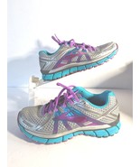 Brooks Adrenaline GTS 17 Running Shoes Sneakers Purple Blue Silver Women... - £35.46 GBP
