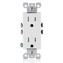 Leviton 15 amps 125 V Duplex White Weather Resistant Outlet 5-15R - $9.95