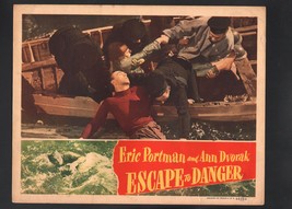 Escape to Danger Lobby Card-1944-Eric Portman - $42.68