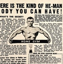 1959 Home Gym Health and Wellness Advertisement He-Man DWN7 - $19.99