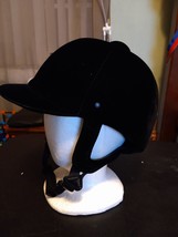 Kylin Equestrian Protective Horse Riding Helmet Black size 55 Never Stop... - $76.72