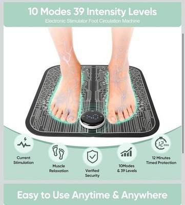 VFU EMS Foot Massager Mat,Foot Stimulator,Improve Circulation,Muscle Relaxati Item image 3