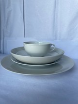 Original German China ARZBERG Bauhaus White 1 complete  5 Piece set - £22.55 GBP