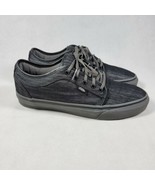 Classic Used Black Size 10.5 Mens Vans Skateboard Shoes Sneakers Pro Ult... - £35.41 GBP