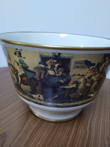 Norman Rockwell &quot;Yankee Doodle&quot; Bowl by Gorham Fine China 1976 Limited Edition # - £23.88 GBP