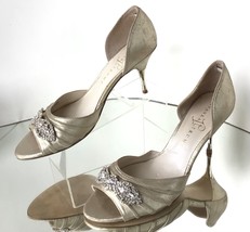 IVANKA TRUMP Nanci Crystal Embellished Sandals (Size 8.5 M) - £23.88 GBP
